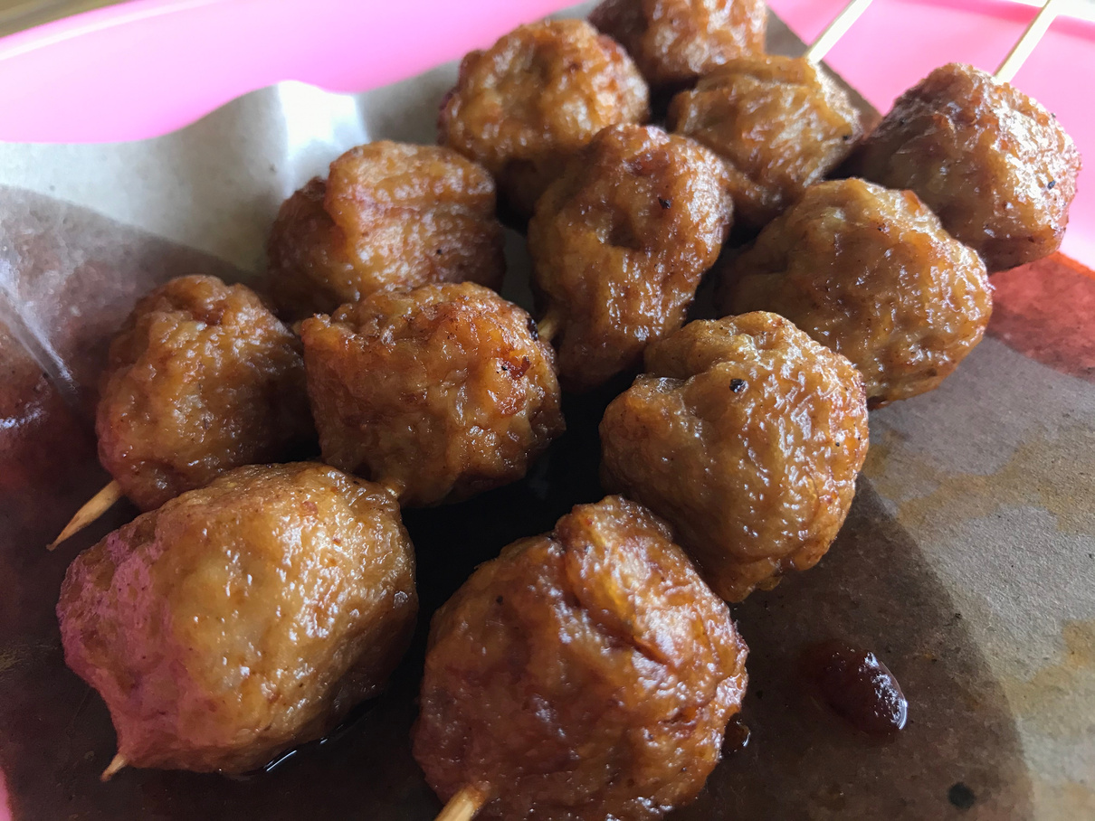 Sate Bakso (Meatball Satay)
